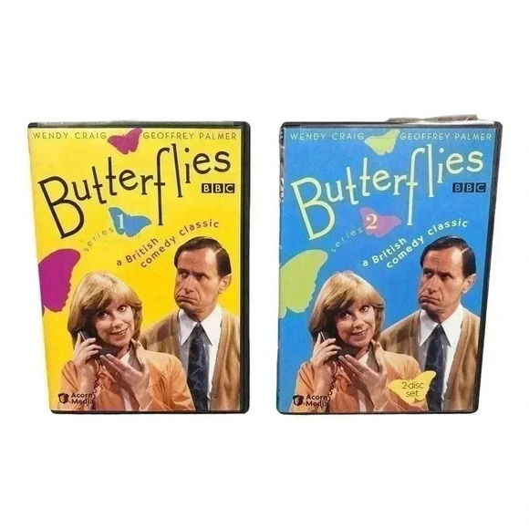 Butterflies - Series 1 & 2, A British Comedy Classic (3-Disc Set, DVD, 2005) - Picture 1 of 9